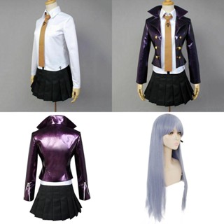 ชุดเครื่องแต่งกายคอสเพลย์ ถุงมือ Danganronpa Dangan-Ronpa Kyoko Kirigiri