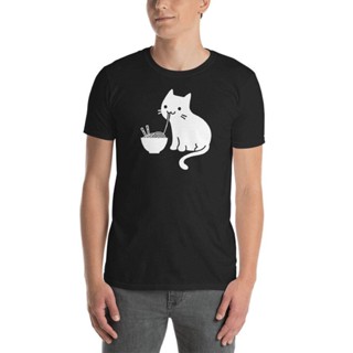 Neko - เสื้อยืด ลายการ์ตูนญี่ปุ่น Food Ramen สําหรับทุกเพศ