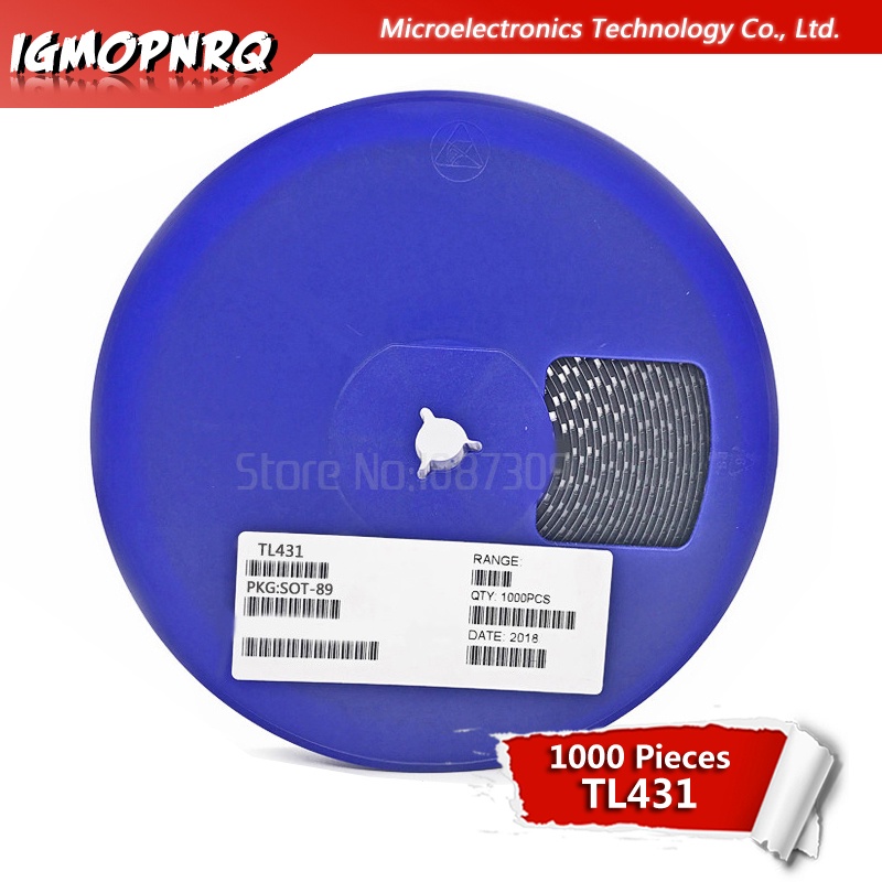 1000PCS TL431A TL431 431 SOT89 smd SOT-89 ใหม่