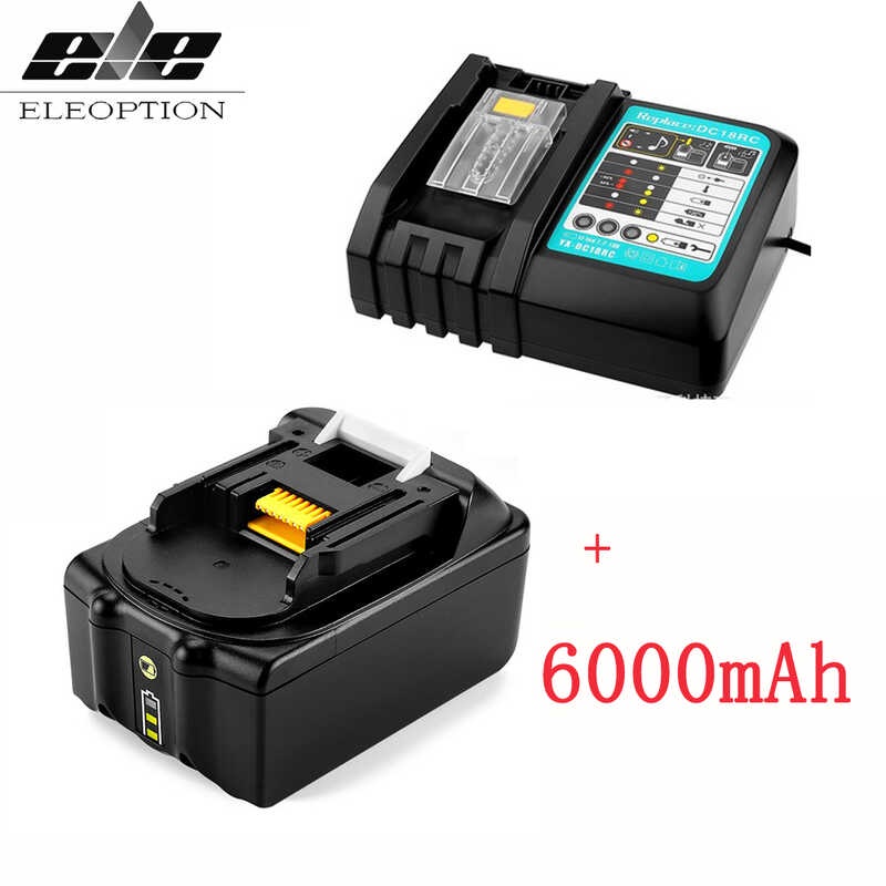 ลิเธียม 6000 Mah สำหรับ Makita 18V แบตเตอรี่ Bl1860b Bl1860 Bl1840 Bl1850 Bl1830 Bl1820 Bl1815