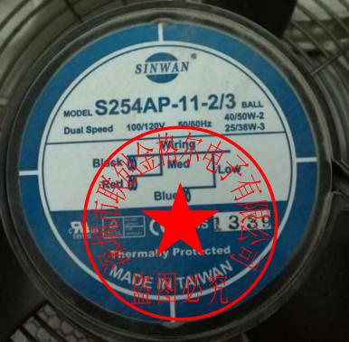 YY พัดลมเดิมใหม่ S254AP-11-2/3 S254AP-22-1/2 S254AP-11-2/3 WB