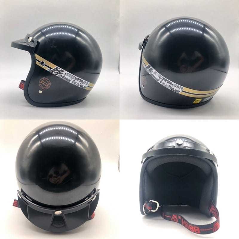 hot🔥การประกันคุณภาพ🔥 import {100%ORIGINAL} Helmet Ms88 Red Blue Black Sents Red Ropes MHR SGV Mag