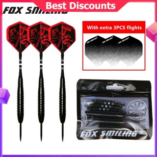 3PCS 22g Professional ปลายเหล็กลูกดอกอลูมิเนียมเพลา Fox ยิ้ม…