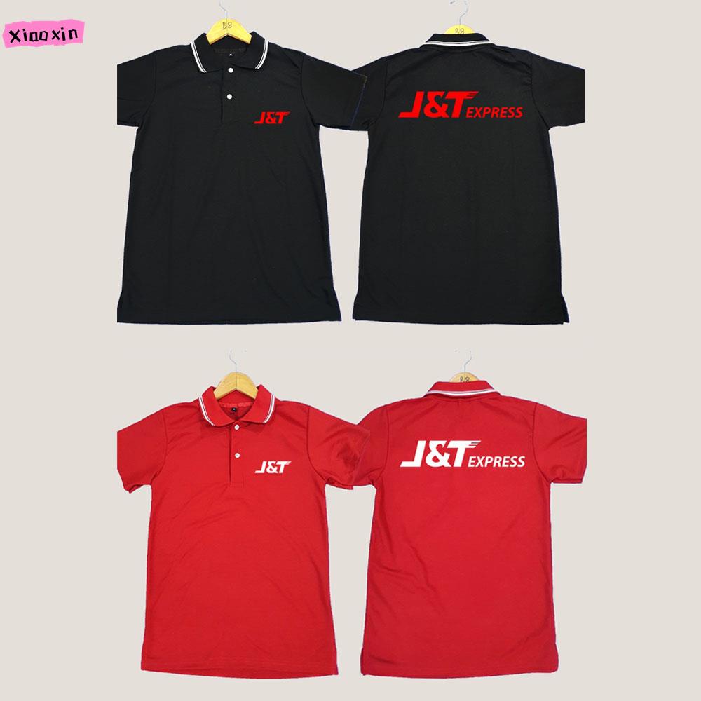 เสื้อโปโล J&T Express คอปก J&T Express เนื้อผ้าสบาย