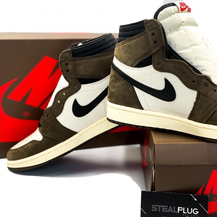 Air Jordan 1 Retro High OG x Travis Scott Mocha