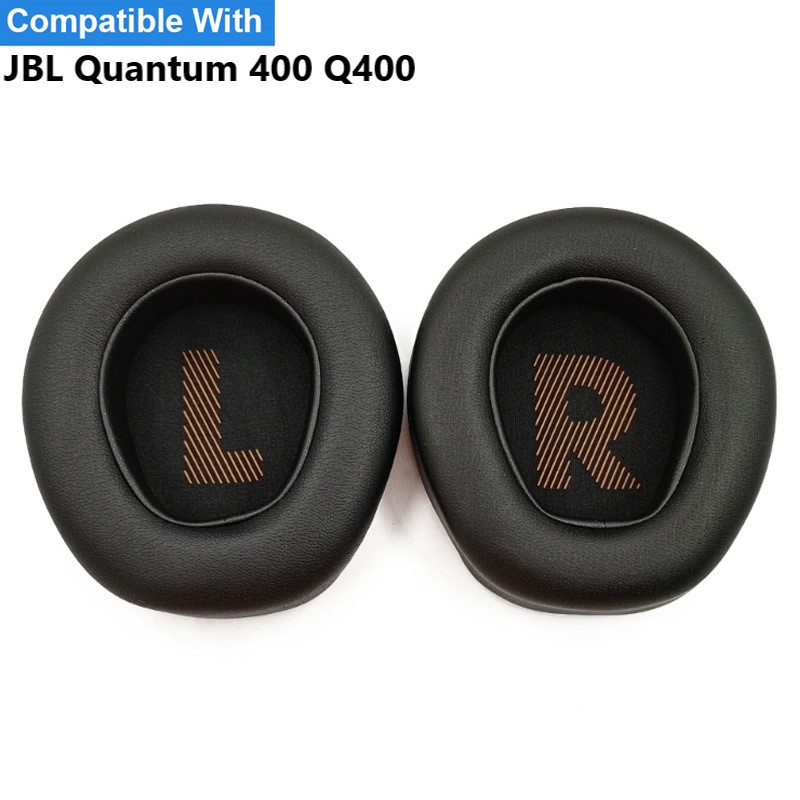 เปลี่ยนหูฟังแถบคาดศีรษะแผ่นรองหูฟังสําหรับ JBL Quantum 400 Q400 ชุดหูฟังแผ่นรองหูฟังโฟมนุ่มเบาะรองนั่งอุปกรณ์เสริม