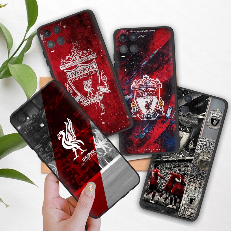 เคสซิลิโคนนิ่ม ลายโลโก้ Liverpool H8H4 สําหรับ Redmi 12 12C 13C 11a K60 K70 Pro