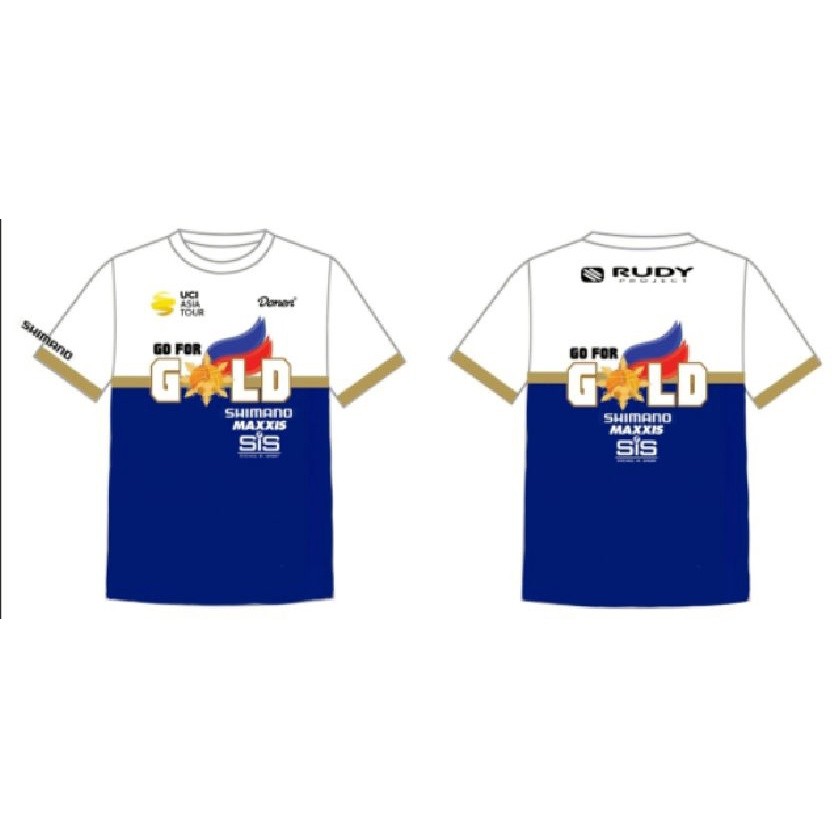 ขี่จักรยานJersey 7-ELEVENเสื้อยืดGOสําหรับทองเสื้อแขนสั้นสําหรับชายหญิงUnisexFull Sublimation Drifit