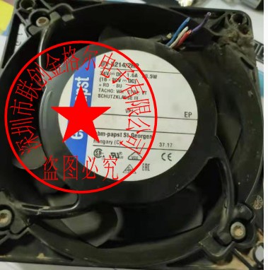 YY พัดลมนอกสต็อกของแท้และแท้ 4114N/2H4 24VDC1250MA30W