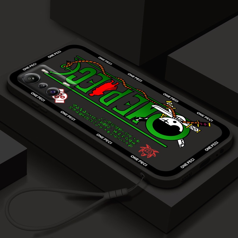 สําหรับ Infinix 20 X Pro X Neo อะนิเมะ One Piece LOGO เคสโทรศัพท์กันกระแทกตรงขอบ Soft Tpu Cover