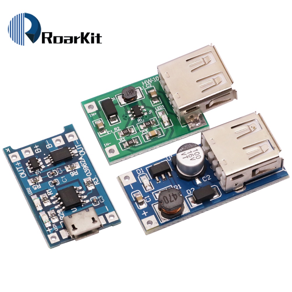 DC-DC Boost Module (0.9V ~ 5V) 600mA Boost Converter Step Up Module USB Mobile Power Boost Board TP4