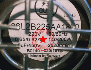 Yth 86L2B225AA1800 AC220V0.65/0.92A140/200W