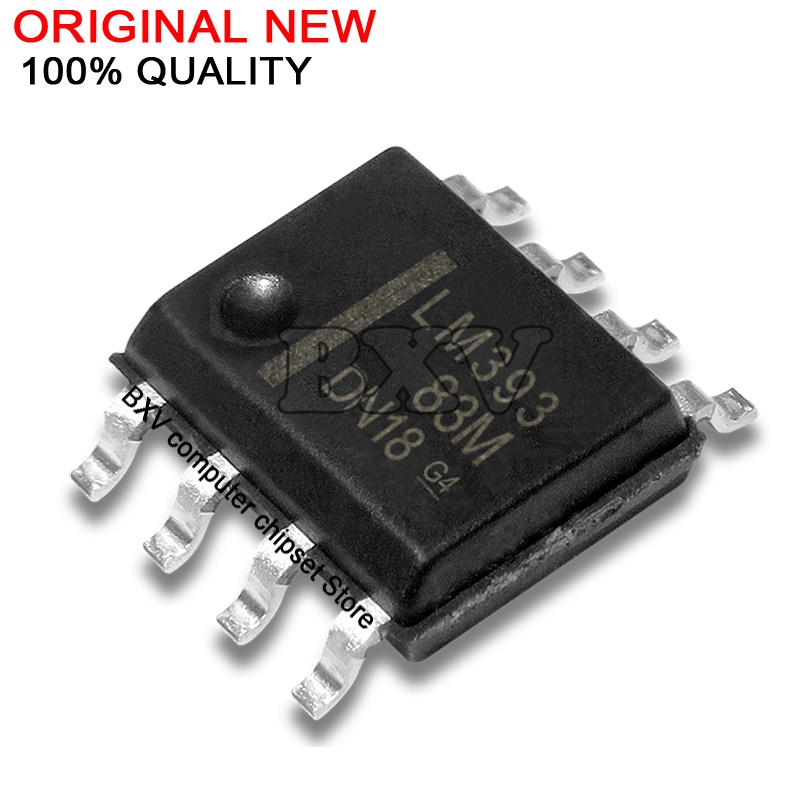 20PCS LM393DR SOP8 LM393 SOP-8 SOP LM393DT LM393DR2G ชิป SMD
