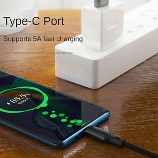 2 In 1 สายชาร์จ Type C แยก Y 5A ชาร์จเร็ว อุปกรณ์ Type C สายชาร์จ