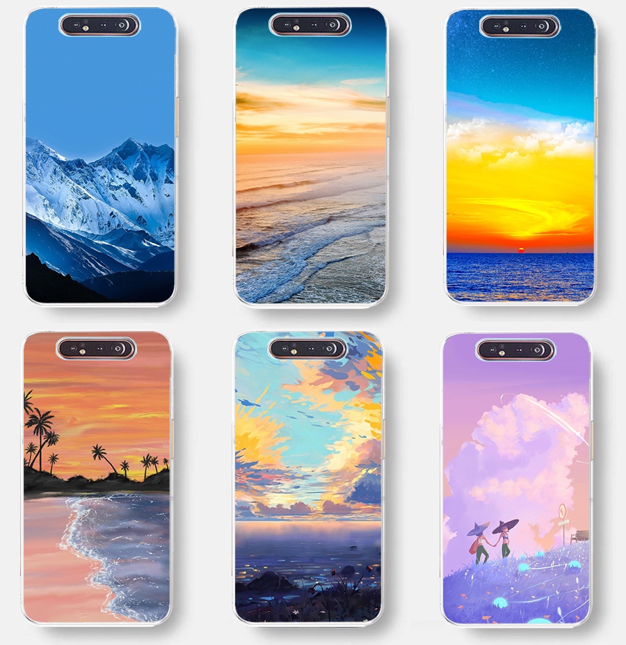 เคสซิลิโคนนิ่ม สําหรับ Samsung galaxy a80