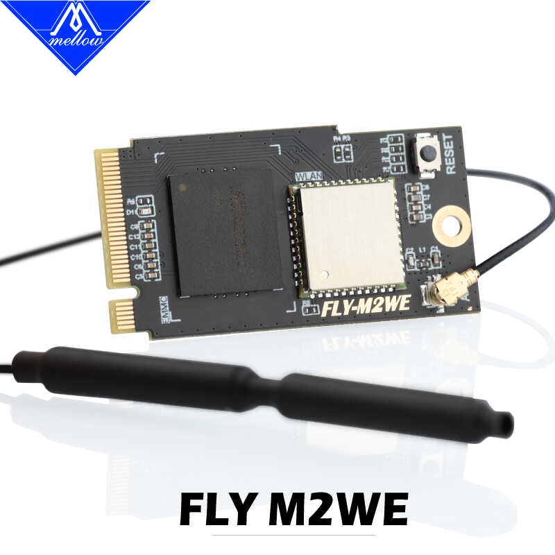 Mellow Fly-M2WE V1.0 บอร์ด 16G eMMC และ 5G Wifi เร็วขึ้นและมีเสถียรภาพมากขึ้นสำ