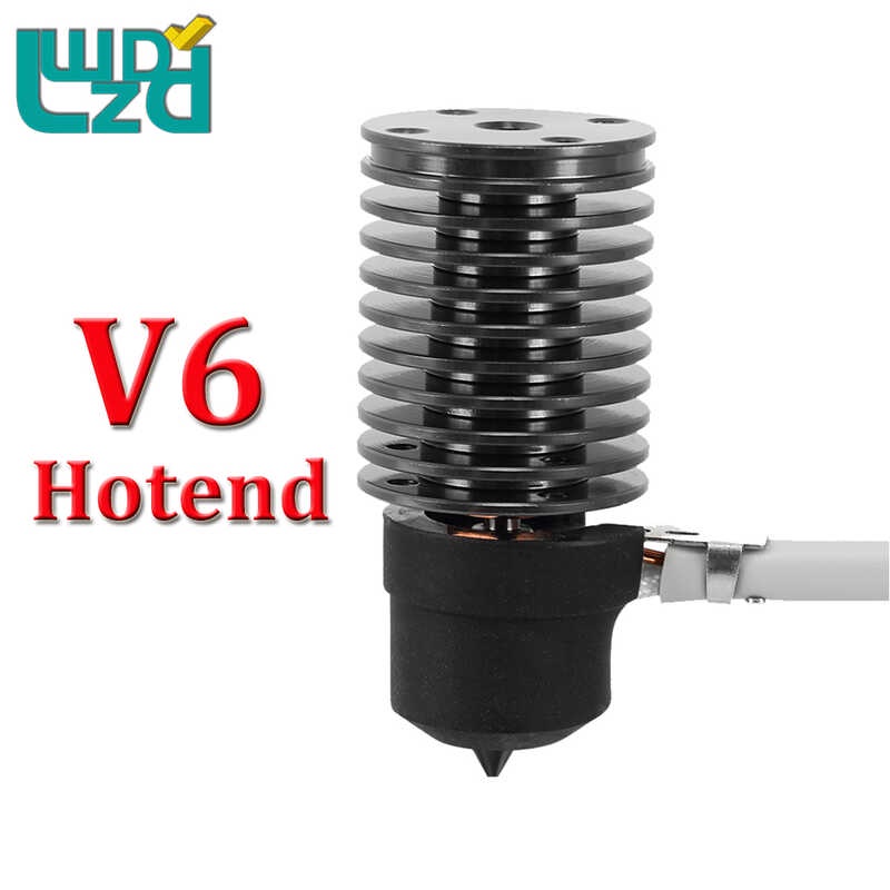สำหรับ Voron 0.1 / 0.2 / 2.4 ปลายร้อน E3D V6 ปลายร้อน V6 Bimetal คอความร้อนเซราม