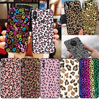 เคสโทรศัพท์มือถือ ซิลิโคนนิ่ม TPU ลายเสือดาว สีชมพู ฟ้า FM32 สําหรับ Xiaomi Poco M6 Pro Redmi 12 5G Note 12T Pro 12R