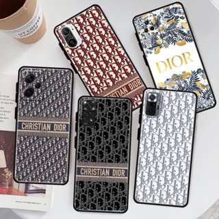 เคสโทรศัพท์มือถือ ซิลิโคนนิ่ม ป้องกันกล้อง ลาย Dior แฟชั่น สําหรับ Xiaomi Redmi 9C NFC 9A 9T 10 4G