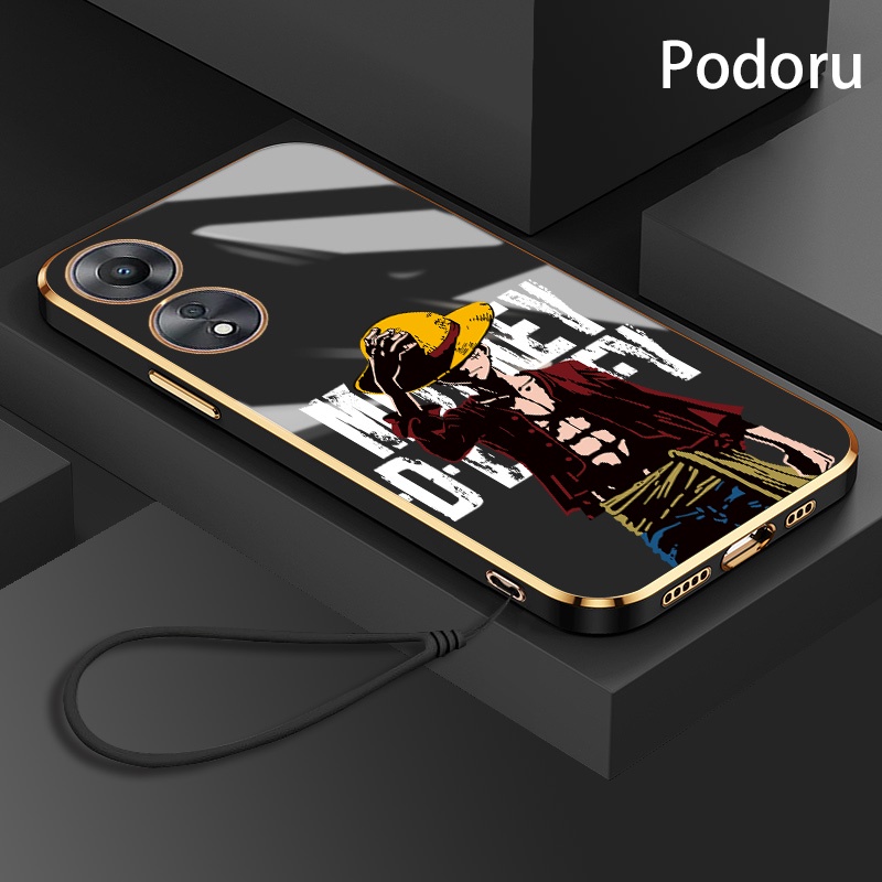ปลอกoppo A75 A76 A78 A79 A7X A83 A78 5G One Pieceเคสโทรศัพท์ชุบTPUซิลิโคนSoft Case Candyกรณีกันกระแทกกล้องป้องกัน