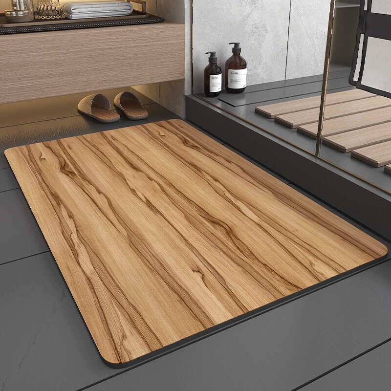 เสื่อห้องน้ำกันลื่น Diatom Mud Super Absorbent Pad Kitchen Bathroom Rug Doormat