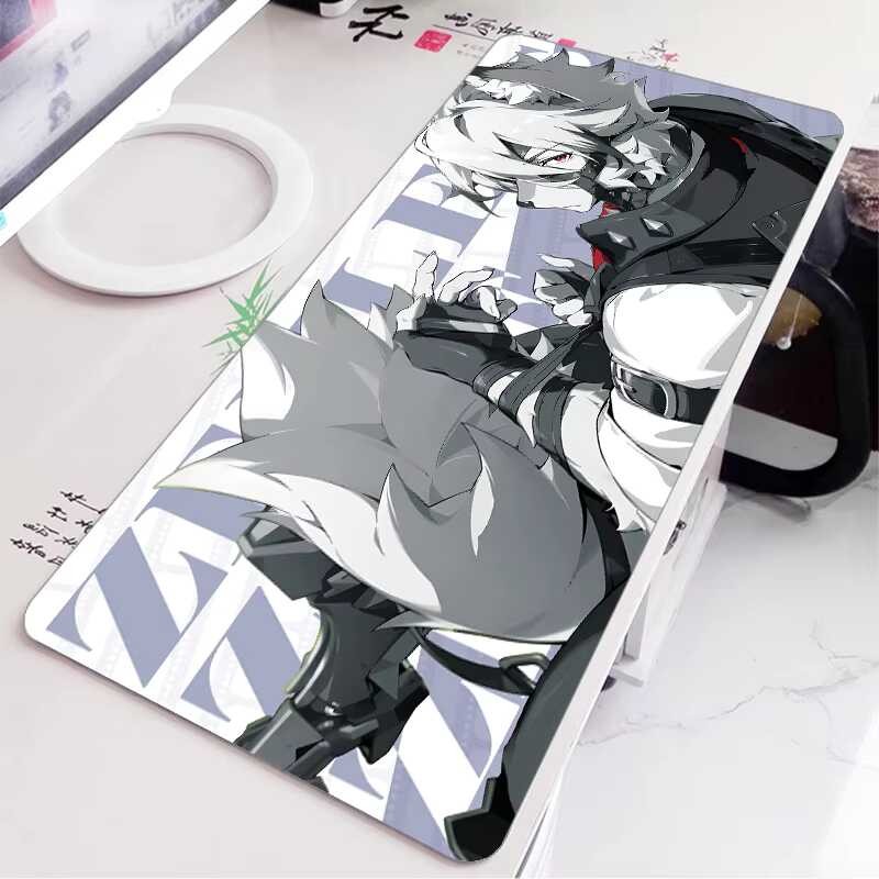 Zenless Zone Zero แผ่นรองเมาส์ ZZZ เกม Hoshimi Miyabi Mousepad Nicole Ellen Jane คีย์บอร์ดแผ่นรองโต๊ะ XXL อะนิเมะสาว Mousepad