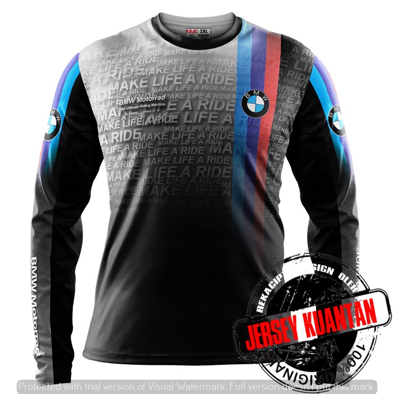 Baju Bmw Make Life A Ride V2 (แขนยาว)