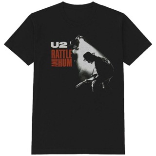 เสื้อยืด U2 Rattle and Hum The Edge Bono สําหรับผู้ชาย และผู้หญิง