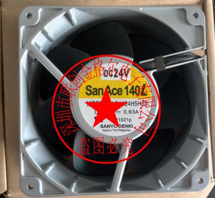 พัดลมนําเข้าจากต้นฉบับของโครงอลูมิเนียมญี่ปุ่น 9LB1424S5J80 DC24V1.38A