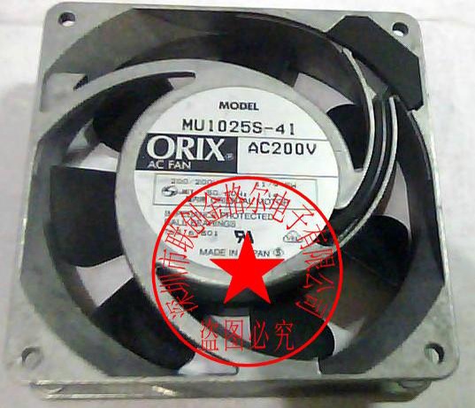 YY ญี่ปุ่นแท้ 100*100*25 พัดลม AC MU1025S-41 200V MU1025S-11