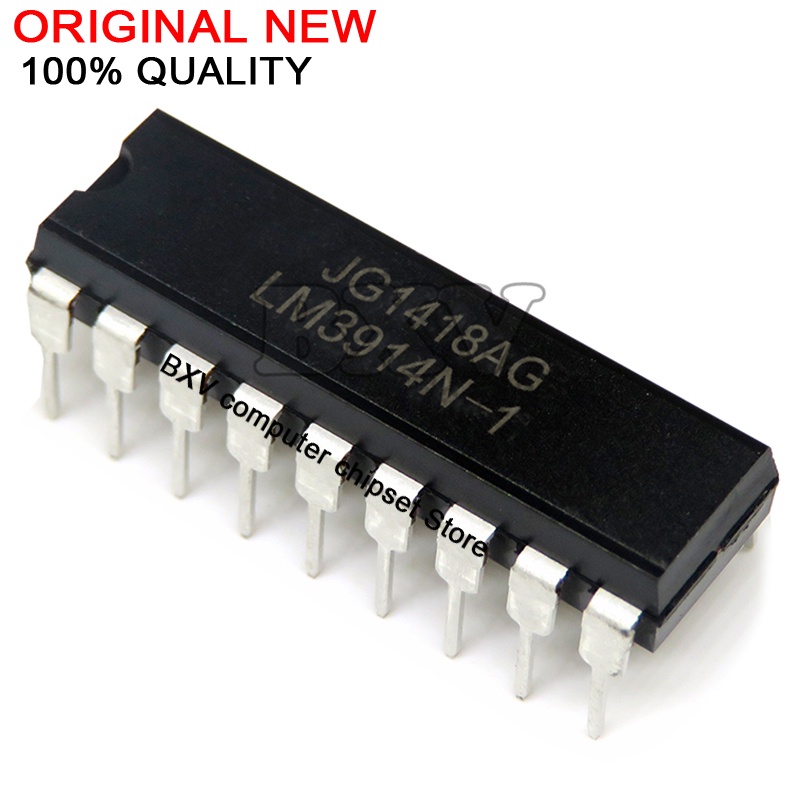 10PCS LM3914N-1 LM3915N-1 LM3916N-1 DIP LM3914N LM3915N LM3916N DIP18 LM3914 LM3915 LM3916 DIP-18 ชิ