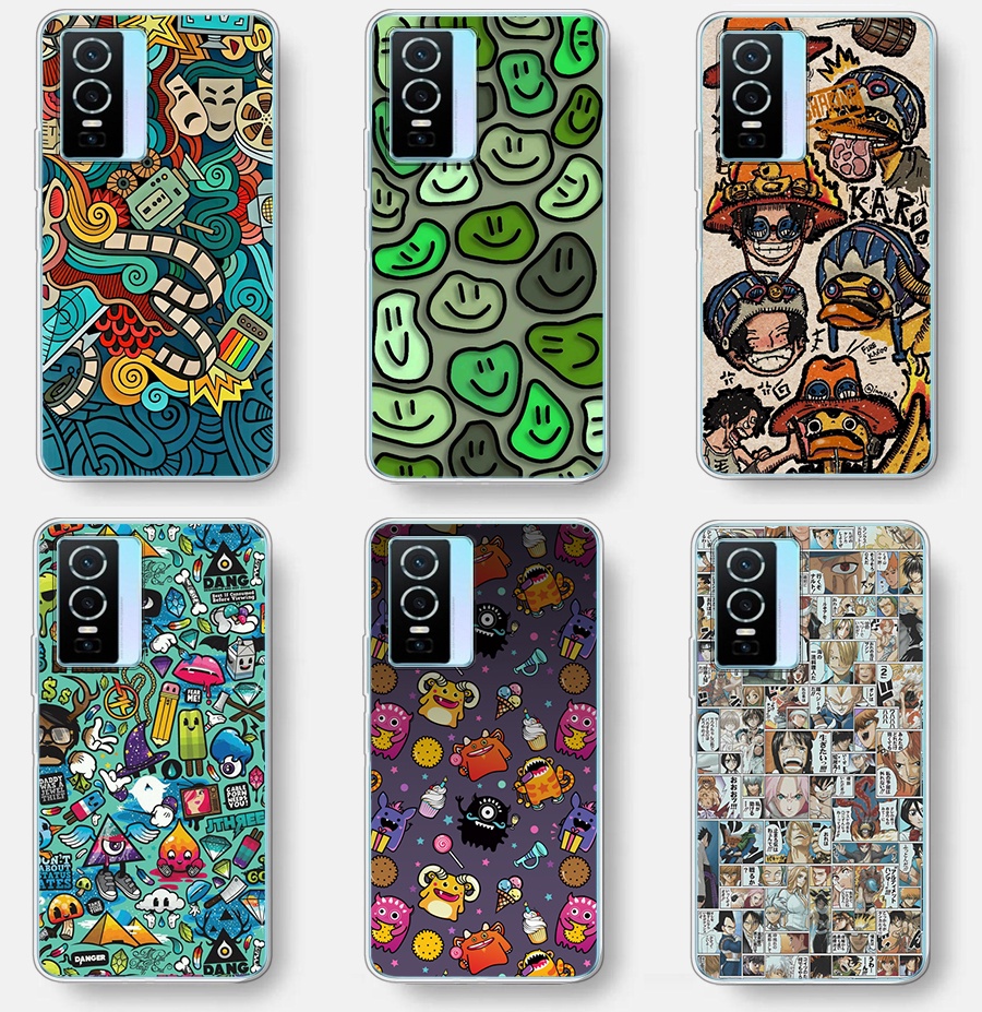 เคสซิลิโคนนิ่ม สําหรับ vivo y76 5G