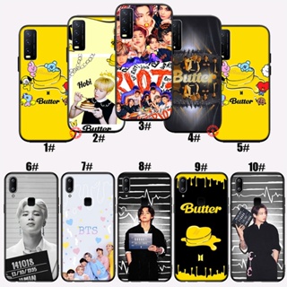 Bo13 เคสโทรศัพท์มือถือ ซิลิโคนนุ่ม ลายศิลปินเกาหลี Jungkook Jin Jimin สําหรับ Vivo Y11 Y11S Y12S Y12 Y15 2020 Y17 Y19 Y20 Y20i Y20S