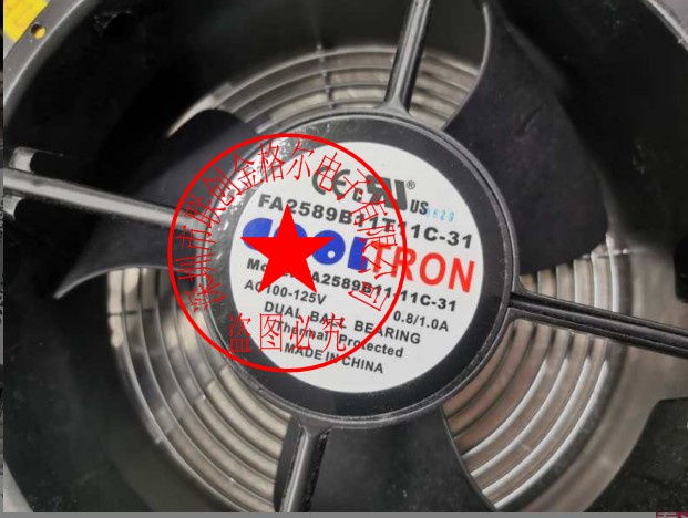 YY พัดลมนําเข้าของแท้ของแท้ FA2589B11T11C-31 AC100-125V 0.8/1.0A