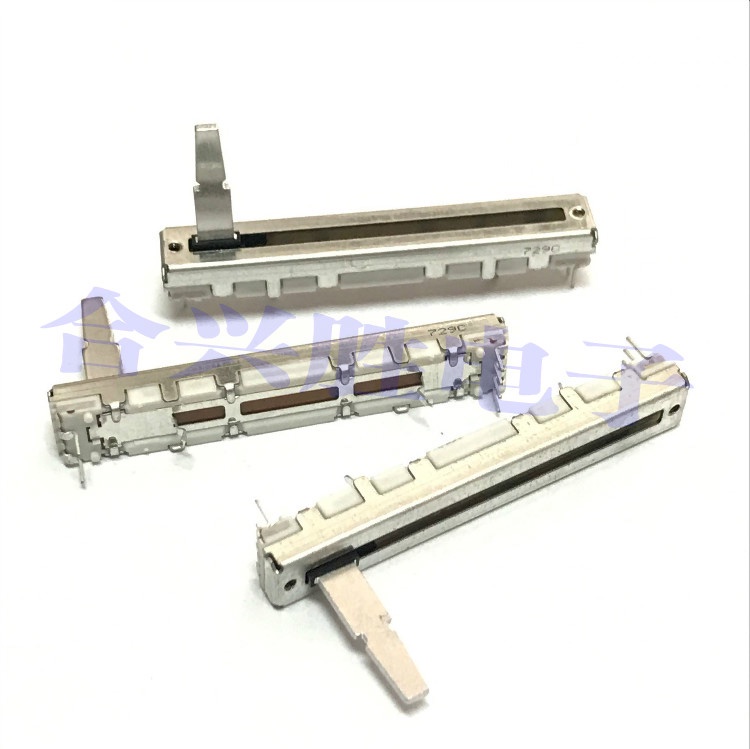 1PCS DJM350 DJM500 DJM600 DJM700 DJM800 ไม่มีความต้านทาน Fader ตรงสไลด์ Potentiometer RS4511DA4001