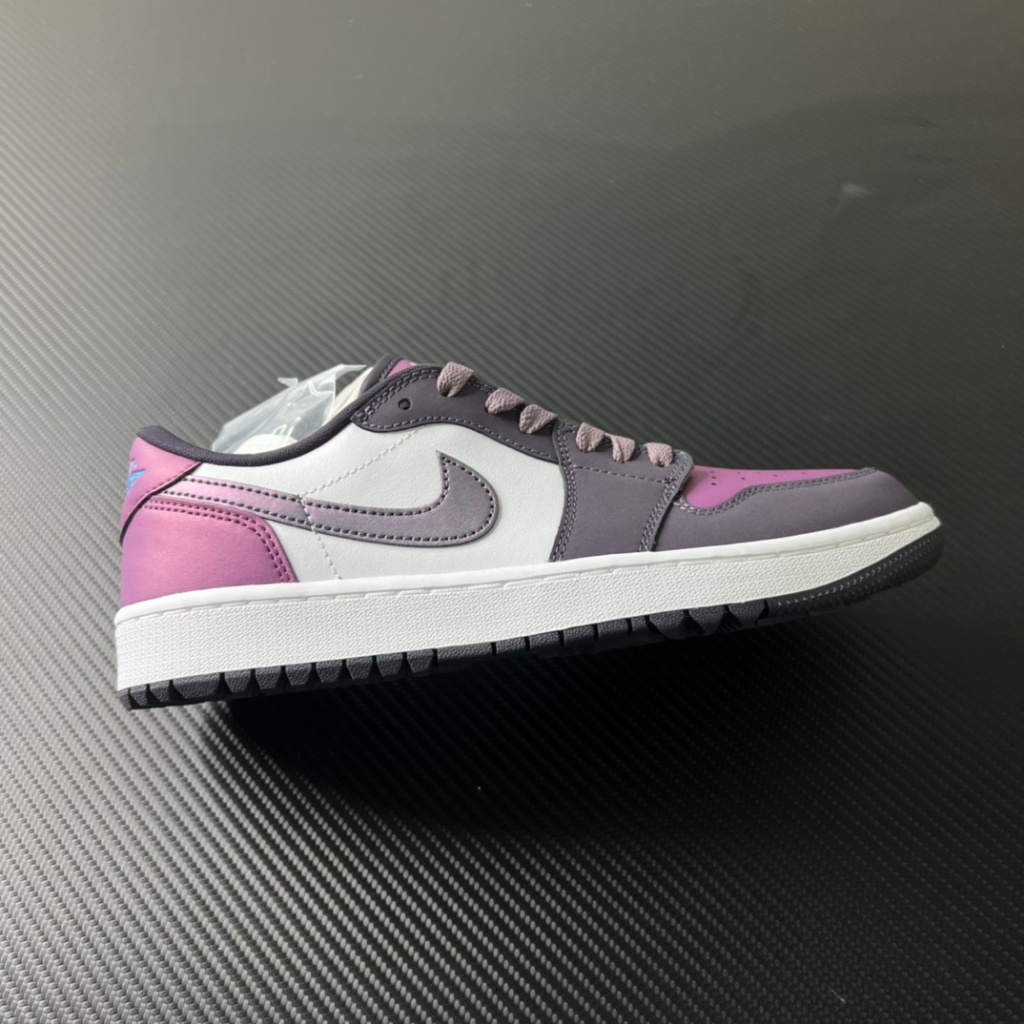 Air Jordan 1 Low Golf NRG White Purple Smoke Aj1 DZ9787-155 Nike Sneakers Women Men Shoes