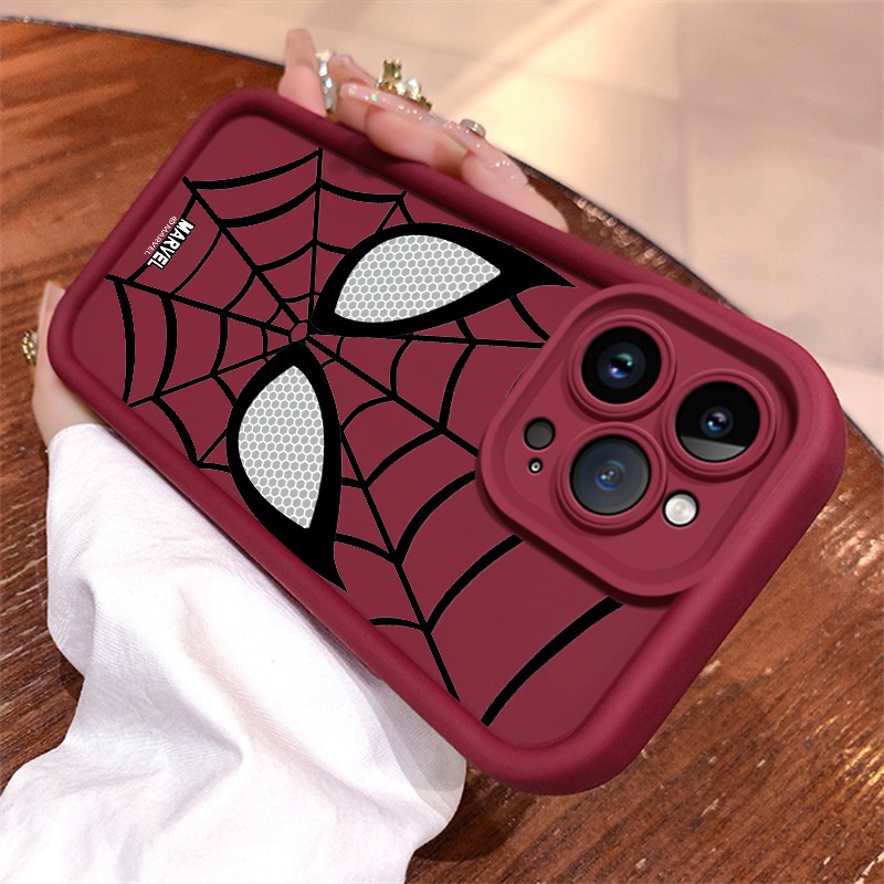 ปลอกสําหรับ Infinix CK6 CK6n CK7n KI5q Matte Silicon Soft Cover แฟชั่นแบรนด์ Marvel SpiderMan เคสโทร