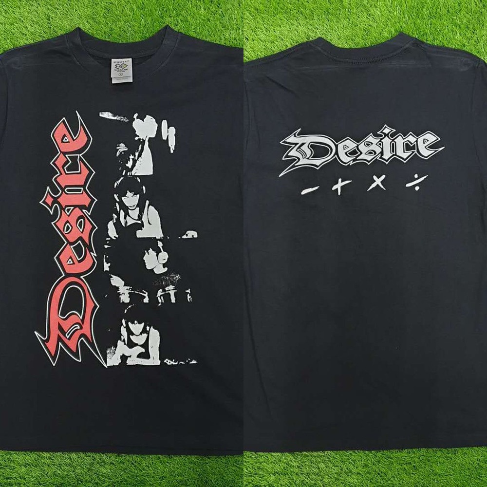 Desire Rock Band เสื้อ Rockers Kumpulan เสื้อยืด Bunkface Ukays Exists Iklim Rajawali Dinamik Medita