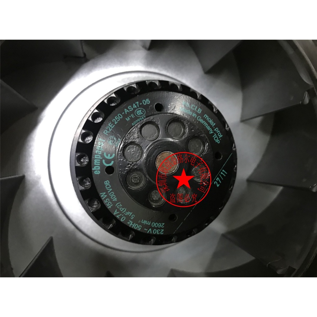 BH พัดลมเดิมใหม่ R2E250-AS47-05 230V 155W