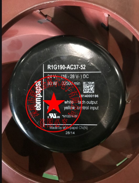 YY พัดลมเดิมใหม่ R1G190-AC37-52 24V(16-28V)80W