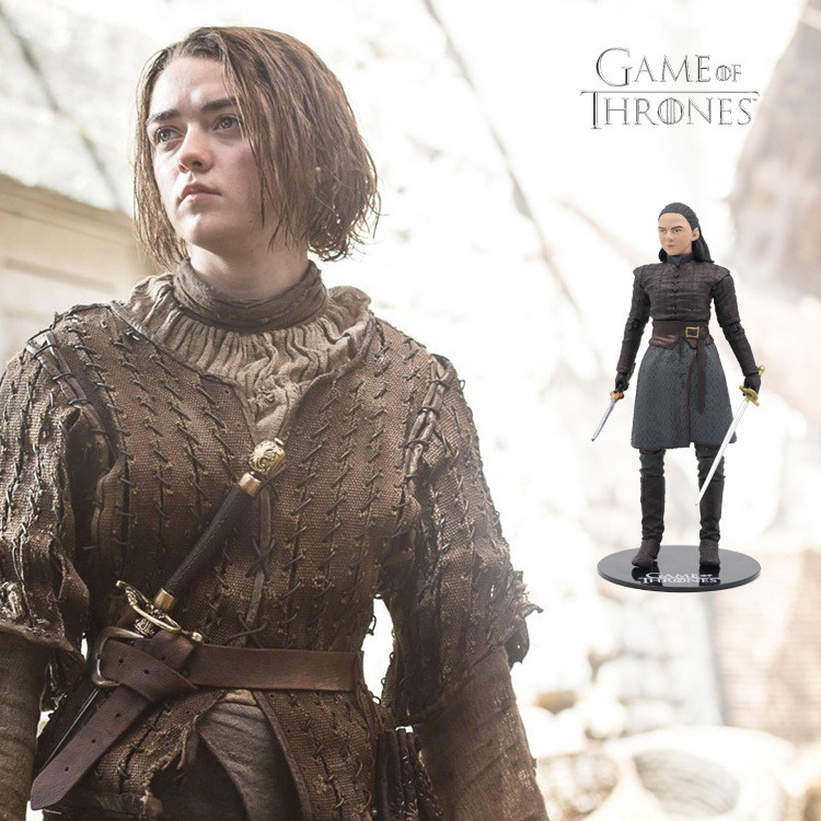 Game of Thrones รูป Arya Erya OOPS McFarlane รูปแบบการเคลื่อนย้ายขนาด 7 นิ้ว