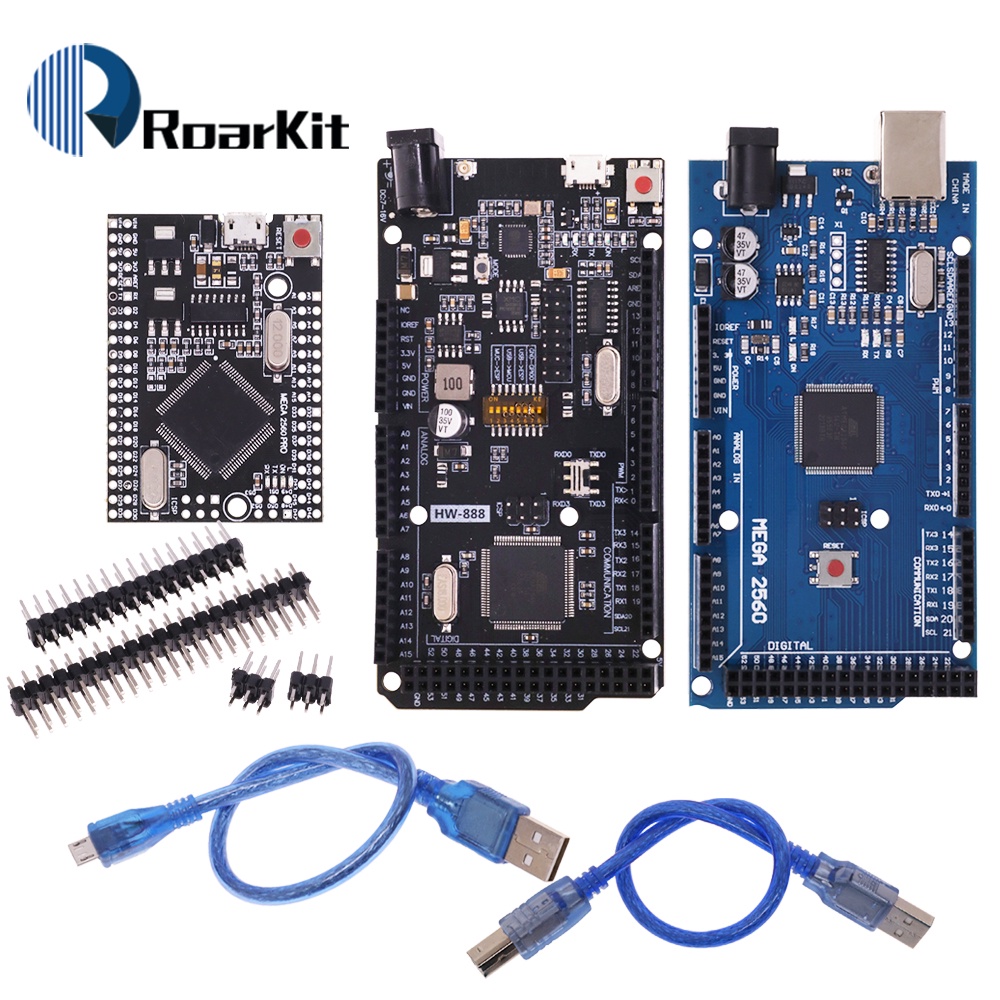 Mega2560 ATMEGA16U2/Pro Mini Mega 2560 Mega + WiFi R3 ATmega2560 ชิป CH340G สําหรับ Arduino Mega R3 Development Board WeMos ESP8266
