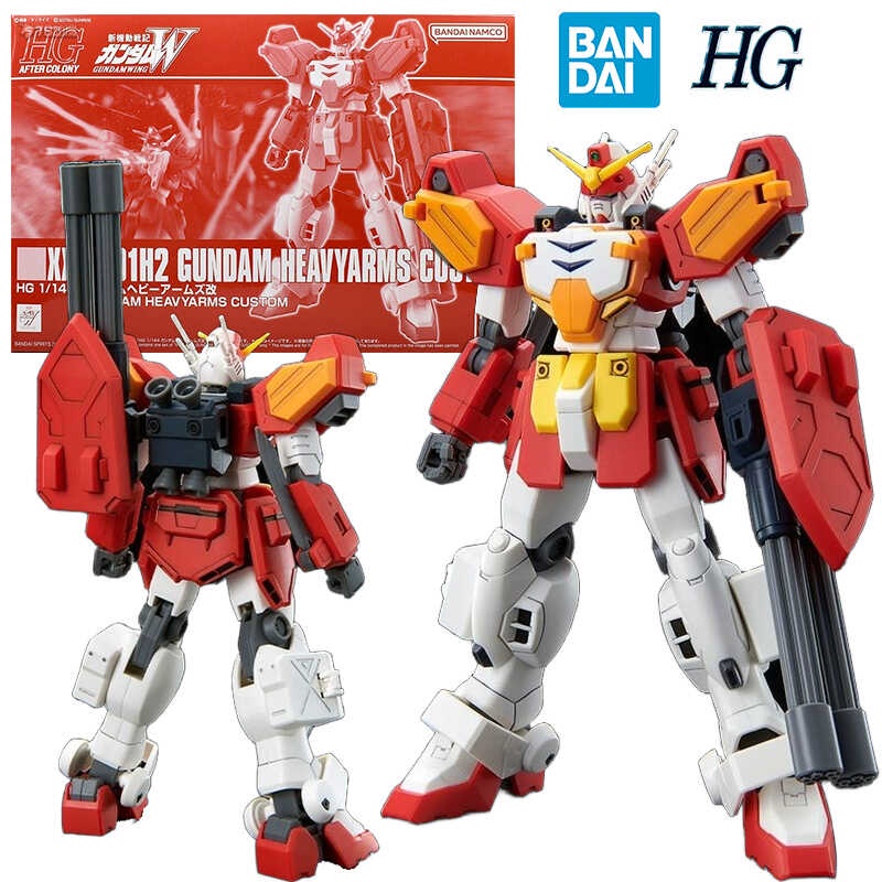 Bandai PB HG Heavyarms Custom Xxxg-01H2 1/144 14 ซม.am Wing Action Figure ชุด