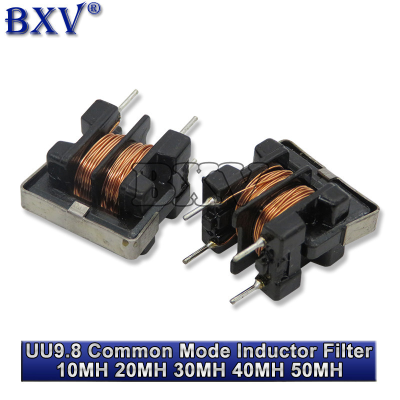 5PCS กรองเหนี่ยวนํา Pitch 7*8 มม.ลวดทองแดง UU9.8 UF9.8 สําหรับโหมดทั่วไป Choke Inductor Hjxrhgal 10m