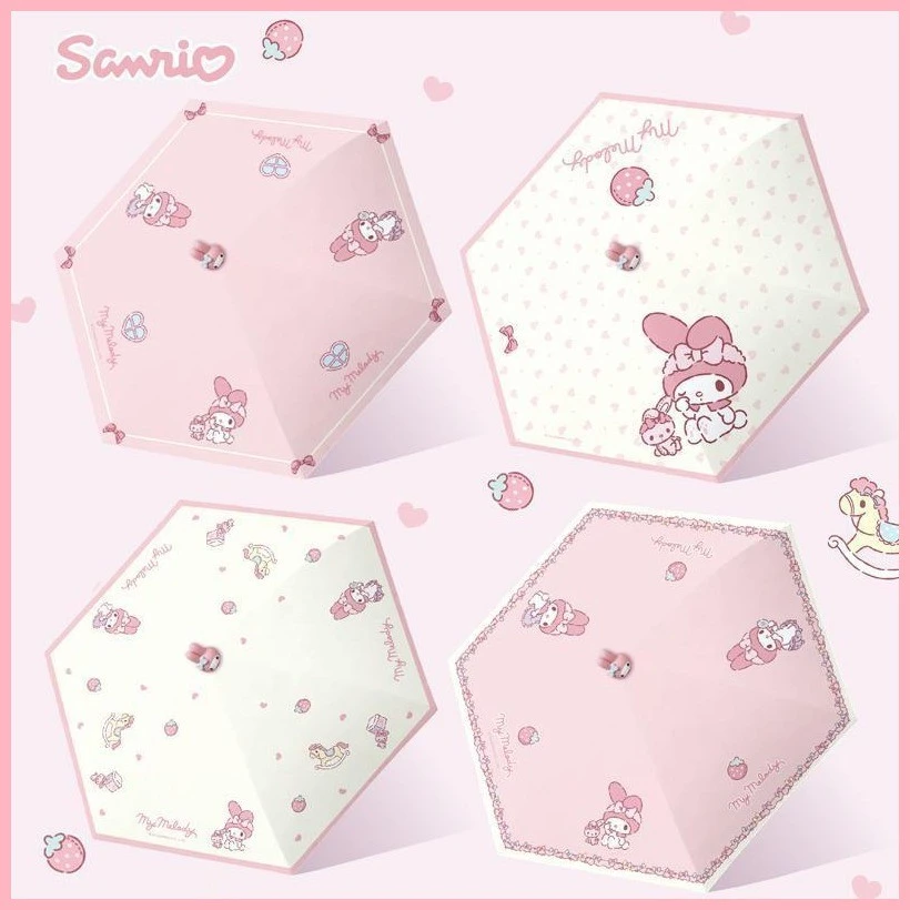 SANRIO ร่มพับ UV กันแดด ลายฮัลโลคิตตี้ thumbnail 6