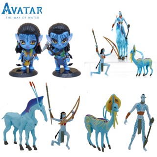 โมเดลตุ๊กตาฟิกเกอร์ Avatar Jake Sully แฮนด์เมด เหมาะกับของขวัญวันเกิดคริสต์มาส ของเล่นสะสม สําหรับเด็ก จํานวน 6 ชิ้น