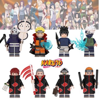 ของเล่นบล็อกตัวต่อพลาสติก Wm6105 Naruto Series Uchiha Itachi Diy