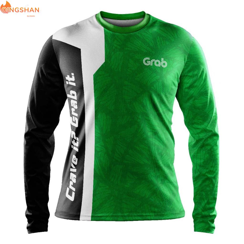 Evonova BAJU [พร้อมส่ง] FAZZ GF02 - GRAB FOOD JERSEY V2