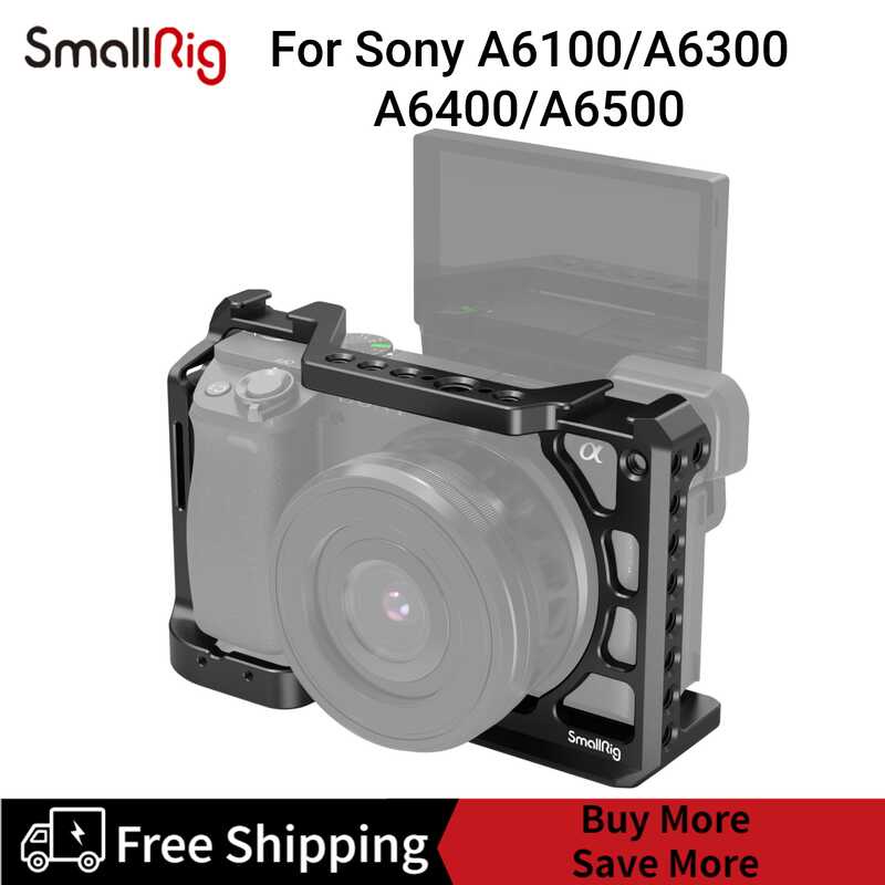 Smallrig กรงขนาดเล็กสำหรับกล้อง Sony A6100/A6300/A6400/A6500 Ccs2310b