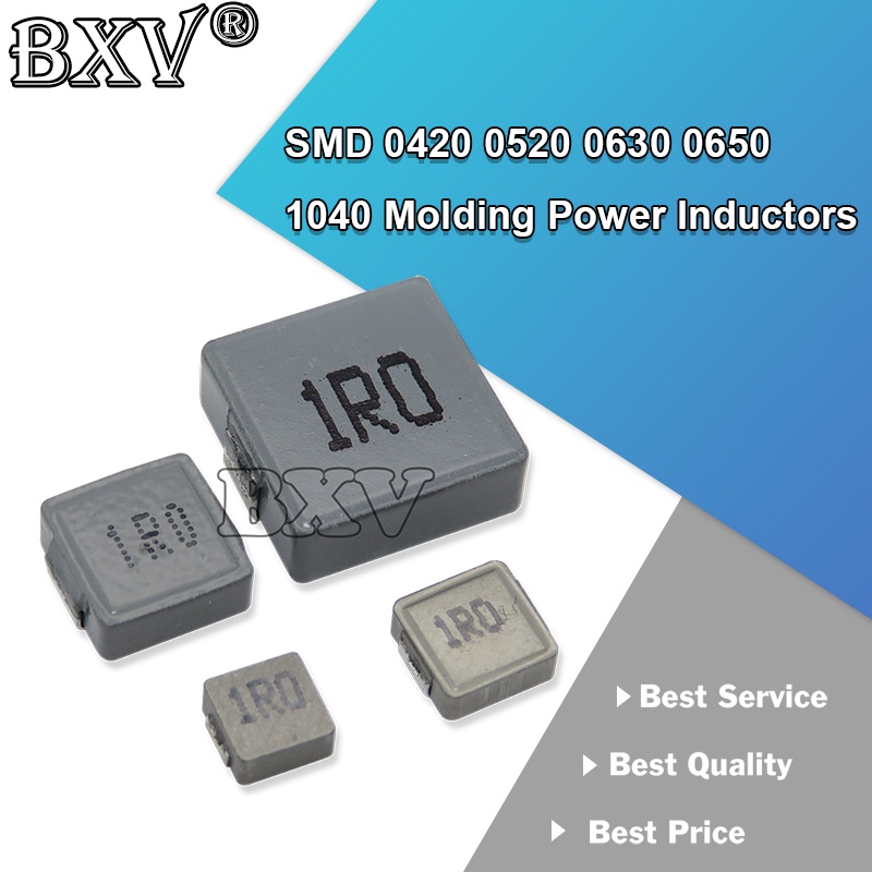ตัวเหนี่ยวนําพลังงาน SMD 0420 0520 0630 0650 1040 1R0 2R2 6R8 1UH 2.2 3.3 4.7 6.8 10 15 22 33 47 68 UH 100UH 2.2UH 10 ชิ้น